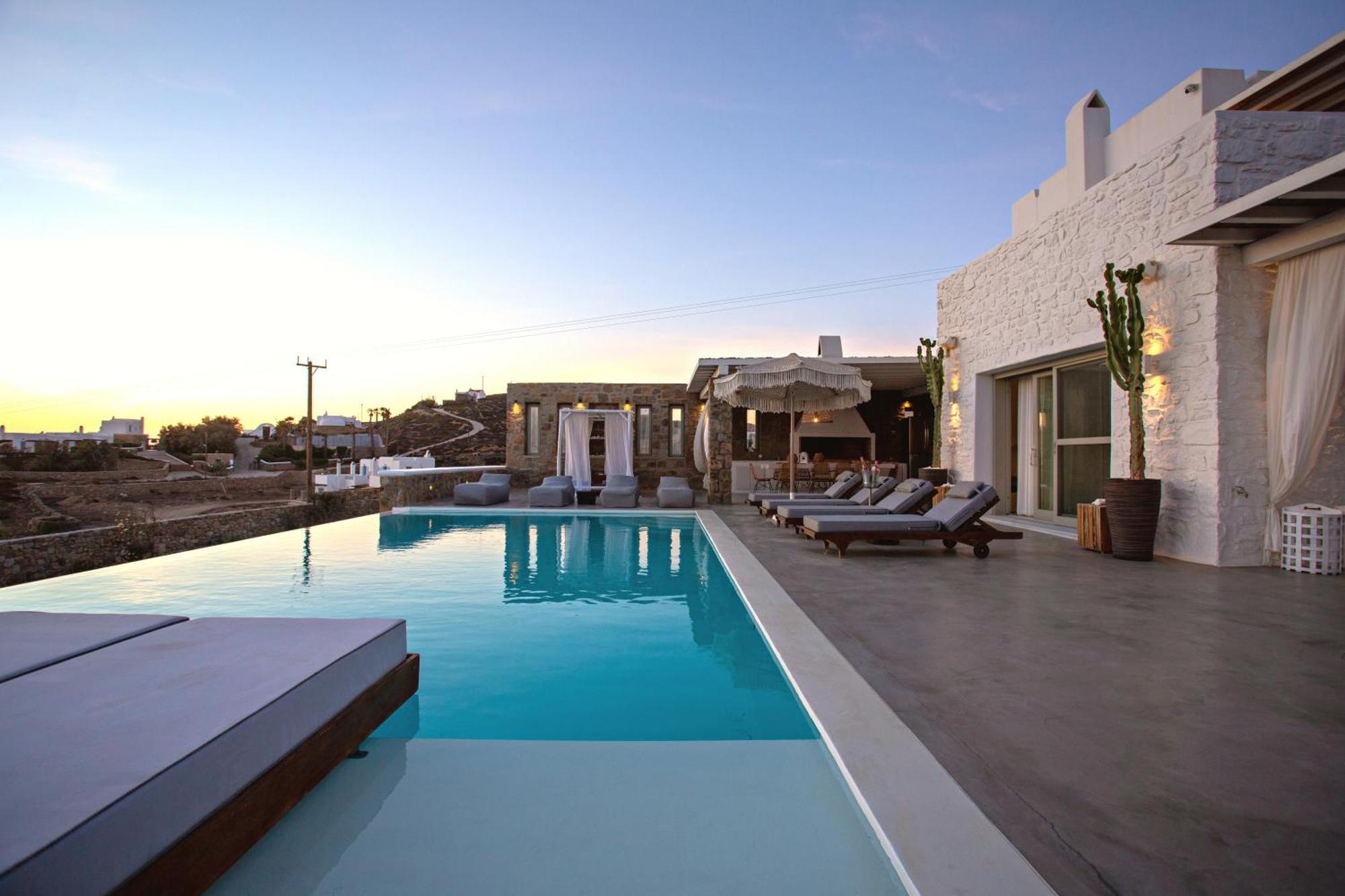 Villa Panamera Mykonos, Private Heaven, Supreme View! Fanari  Exterior photo