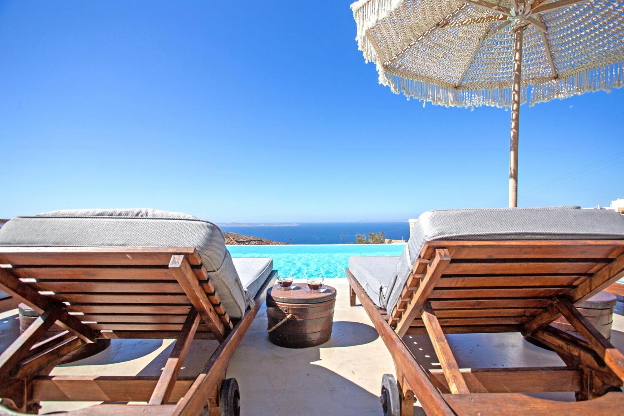 Villa Panamera Mykonos, Private Heaven, Supreme View! Fanari  Exterior photo