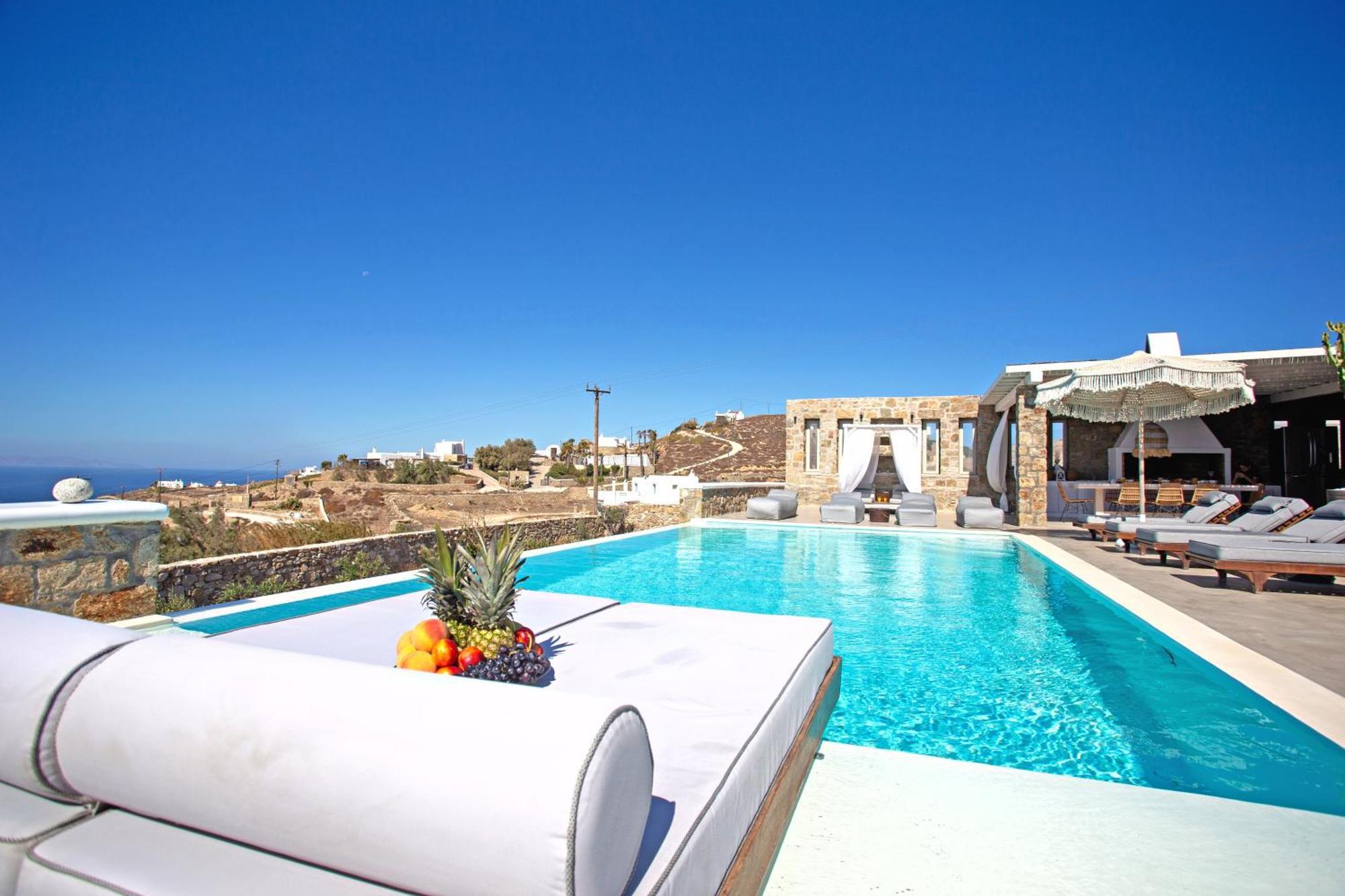 Villa Panamera Mykonos, Private Heaven, Supreme View! Fanari  Exterior photo
