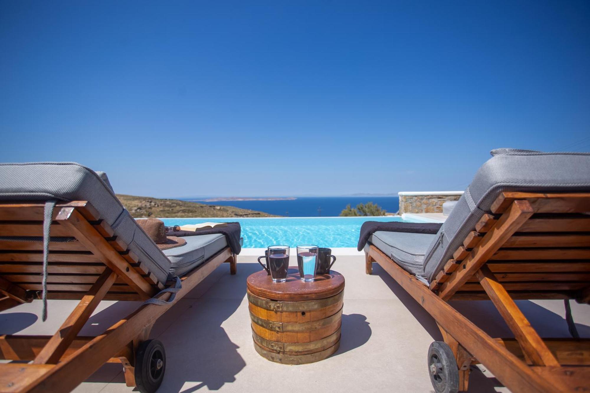 Villa Panamera Mykonos, Private Heaven, Supreme View! Fanari  Exterior photo