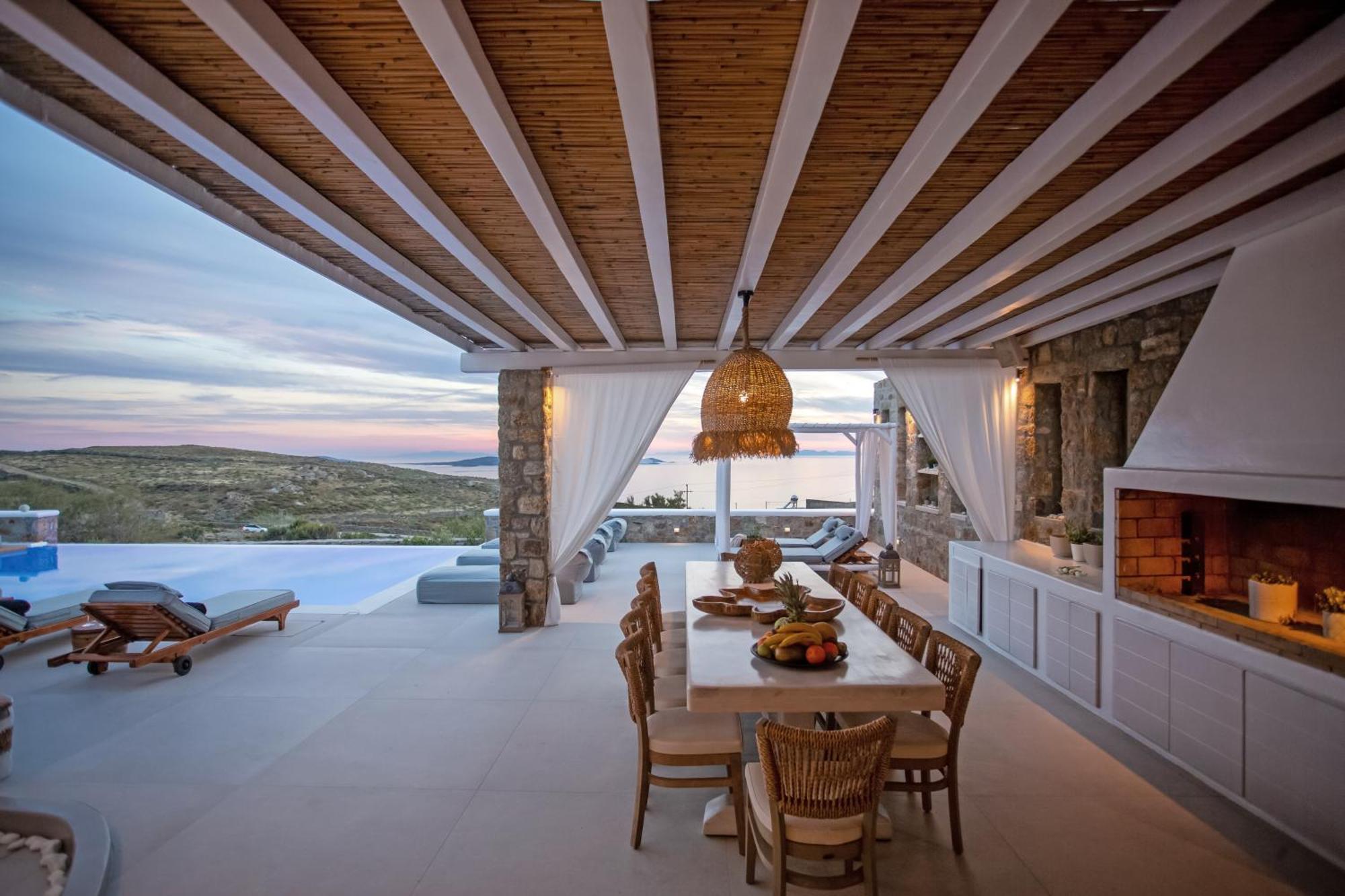 Villa Panamera Mykonos, Private Heaven, Supreme View! Fanari  Exterior photo
