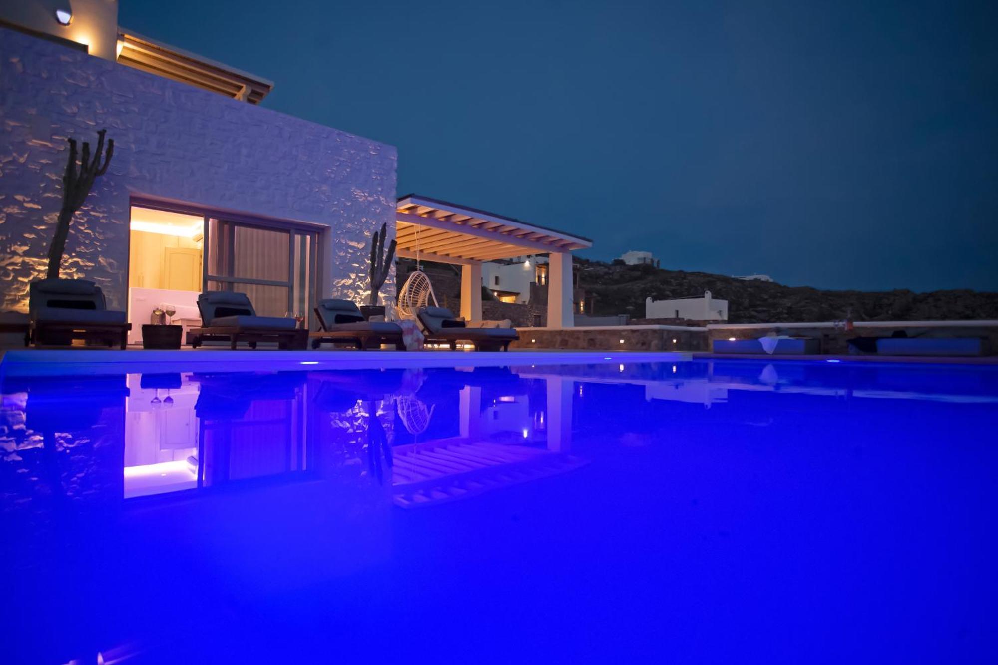 Villa Panamera Mykonos, Private Heaven, Supreme View! Fanari  Exterior photo