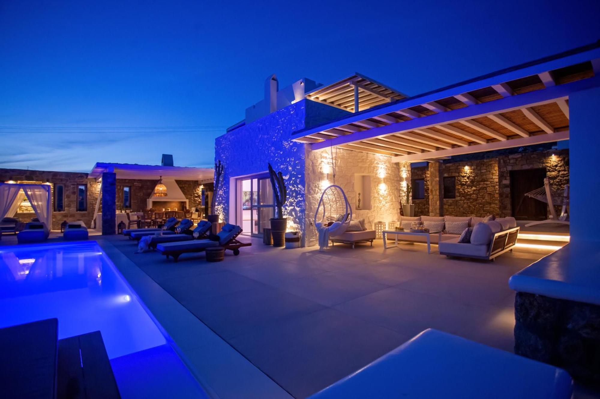 Villa Panamera Mykonos, Private Heaven, Supreme View! Fanari  Exterior photo