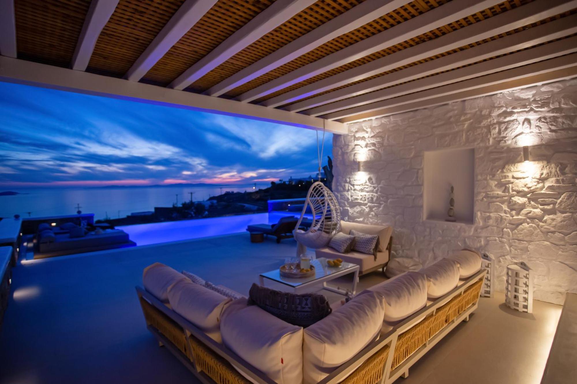 Villa Panamera Mykonos, Private Heaven, Supreme View! Fanari  Exterior photo