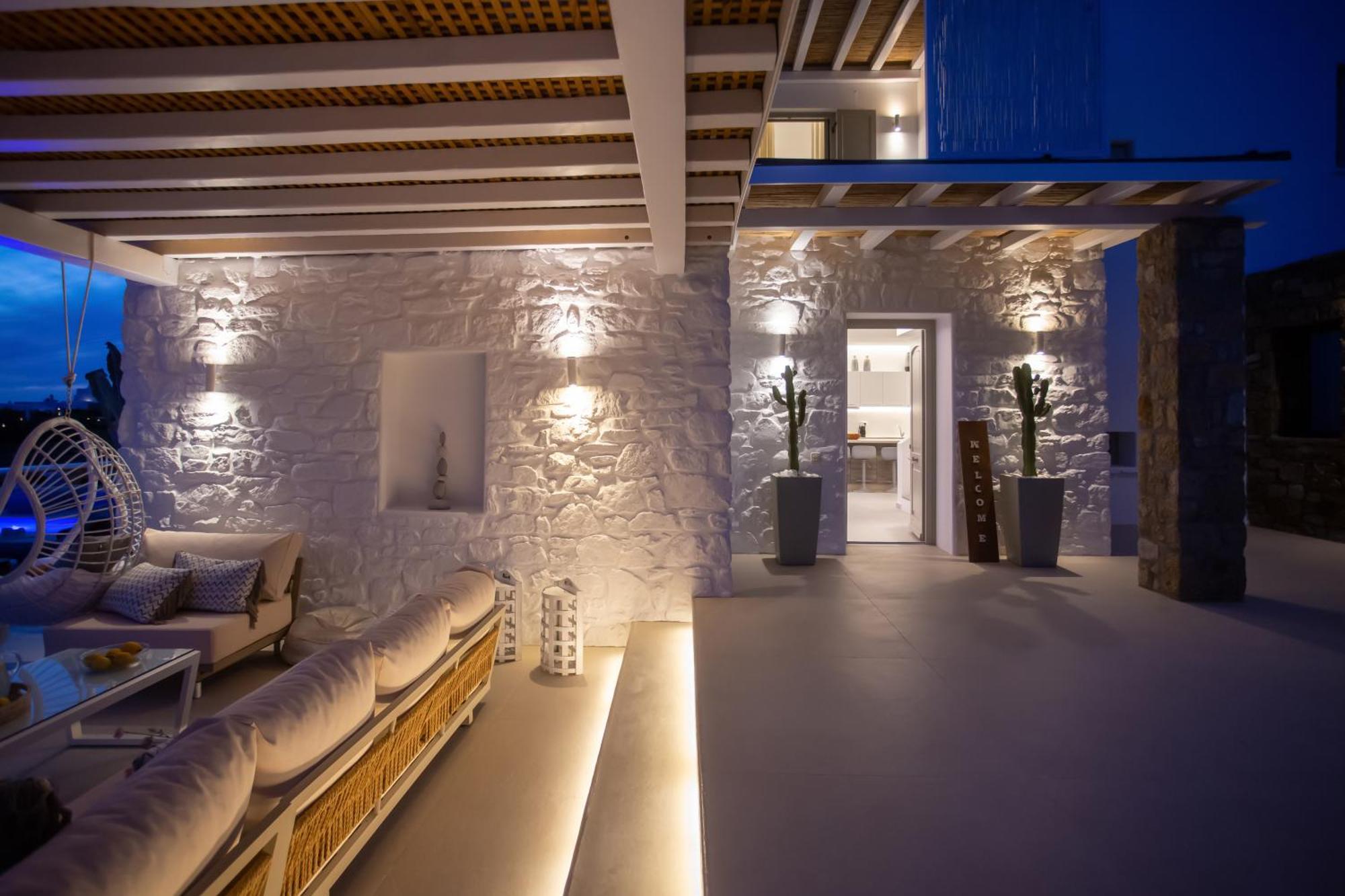 Villa Panamera Mykonos, Private Heaven, Supreme View! Fanari  Exterior photo