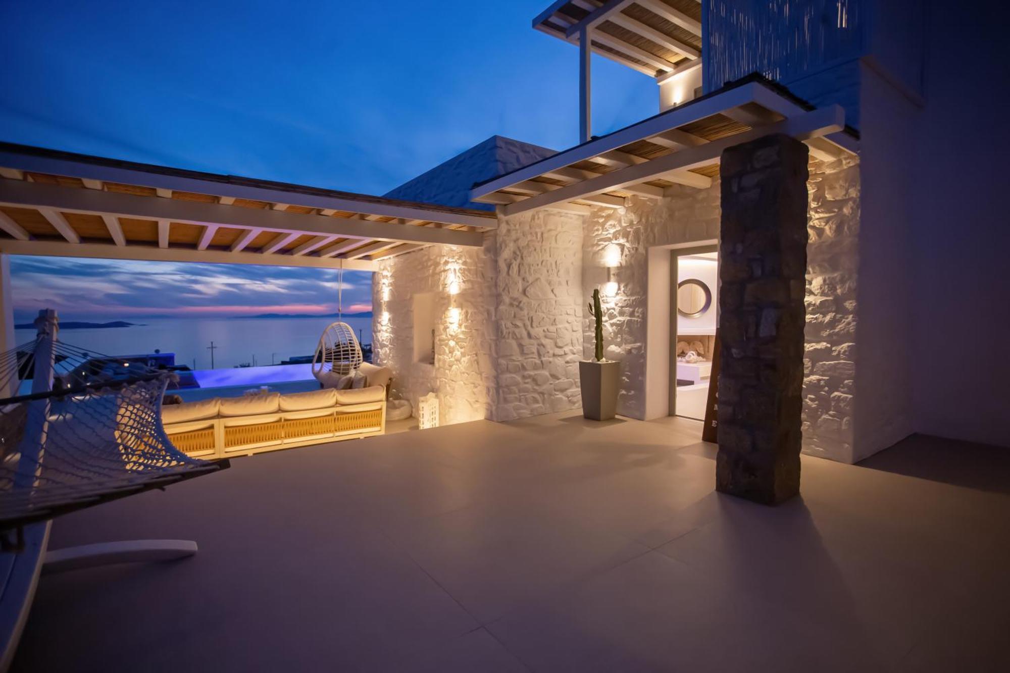 Villa Panamera Mykonos, Private Heaven, Supreme View! Fanari  Exterior photo